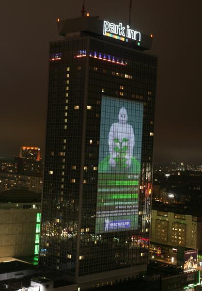 Die Michelin-Uhr in Berlin. Foto: Auto-Reporter/Michelin